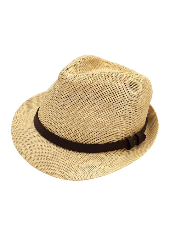 Gift-Me Unisex Herren-Hut Trilby Beige