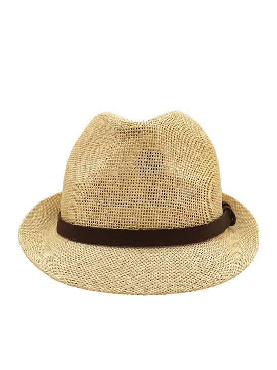 Gift-Me Unisex Herren-Hut Trilby Beige