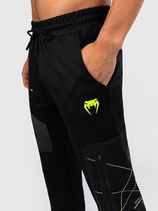 Παντελόνι Φόρμας με Λάστιχο Black/neon Green