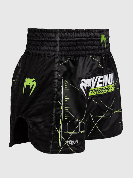 Σορτσάκια Muay Thai Venum Training Camp 4.0 Muay Thai Short Black Neon Green