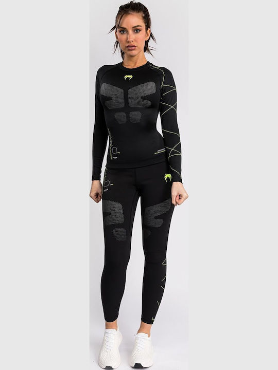 Venum Long Sleeve Shirt VENUM-05489-103 for Jiu-Jitsu Black