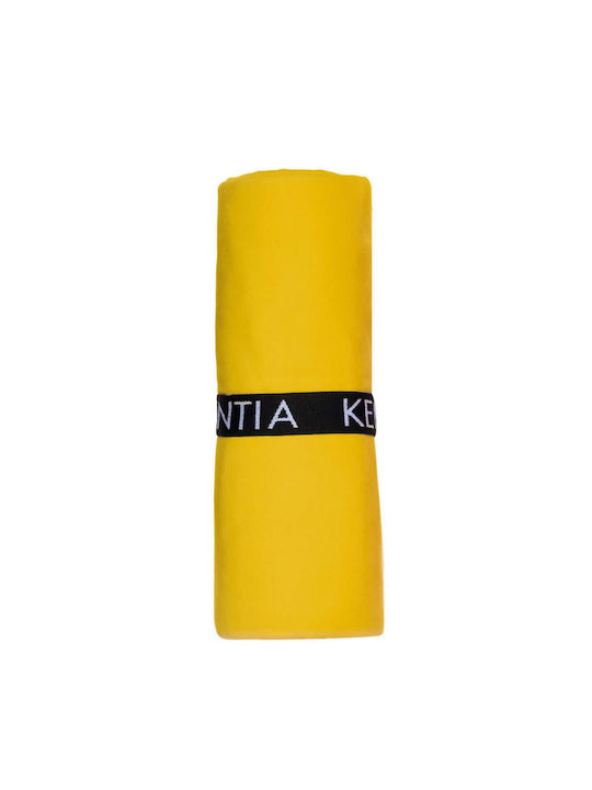 Kentia Active Πετσέτα Γυμναστηρίου με Μικροΐνες Κίτρινη 50x90cm Kentia Active Πετσέτα Γυμναστηρίου με Μικροΐνες Κίτρινη 50x90cm