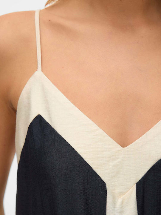 Summer Maxi Evening Dress Open Back Black