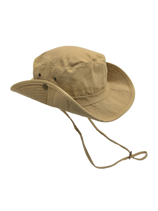 Gift-Me Παιδικό Καπέλο Bucket Μπεζ
