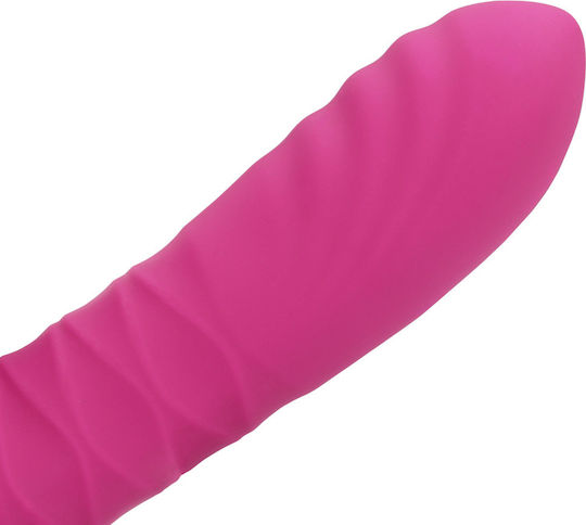 LoveLine Thrusting And Tapping Vibrator G-Punkt 15,6 cm Rosa