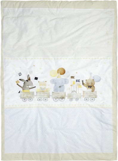 Nima Magic Party Βρεφικό Κουβερλί Βαμβακερό Magic Party 100x140cm
