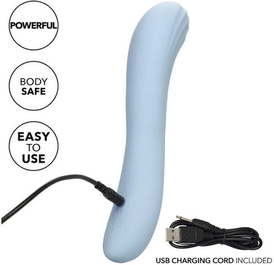 Calexotics Vibrator G-Spot 12cm Albastru deschis