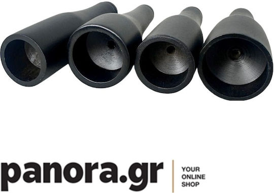 Panora Rohre mit Schirm Schwarz