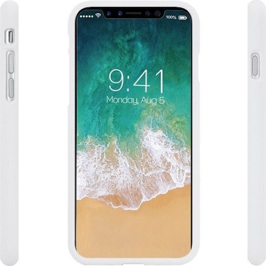 Mercury Soft Back Cover Silicone White (Huawei Mate 20)