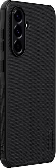 Nillkin Super Frosted Pro Umschlag Rückseite Kunststoff / Silikon Schwarz (Galaxy A56)