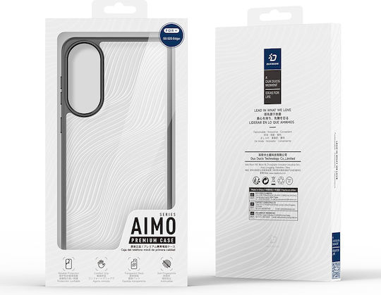 Dux Ducis Aimo Задна Корица Силикон / Пластмаса Черна Galaxy S25 Edge