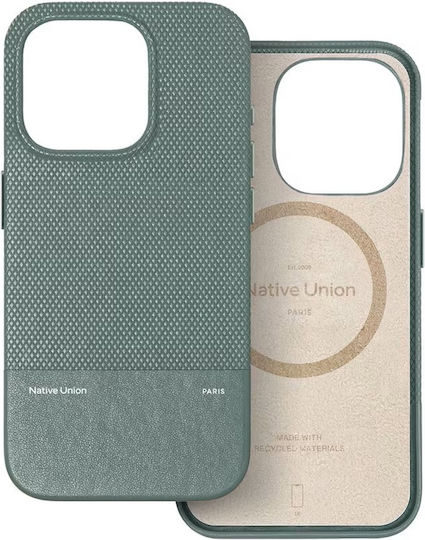 Native Union (re)classic Back Cover 1.8mm with Strap Green (iPhone 16)