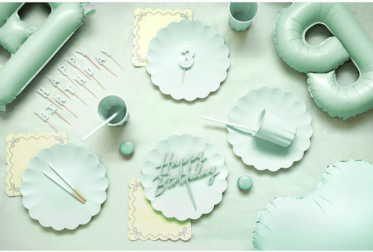 PartyDeco ''happy Birthday'' Διακοσμητικό για Τούρτα