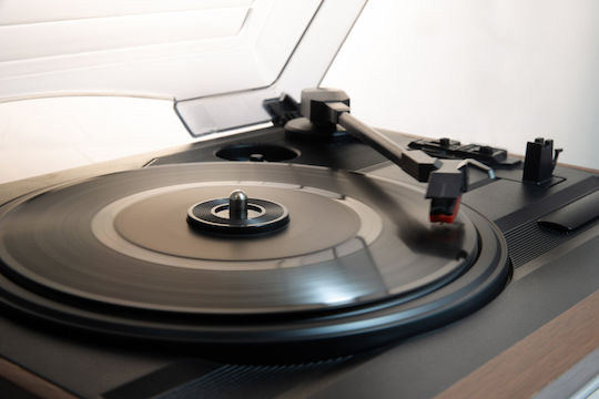 Soundmaster PL-186H Грамофон с Предусилвател и Вградени говорители Кафяв