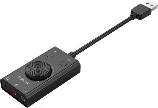 Orico Extern USB Soundkarte 2.0 ORICO-SC2-BK-BP-HU