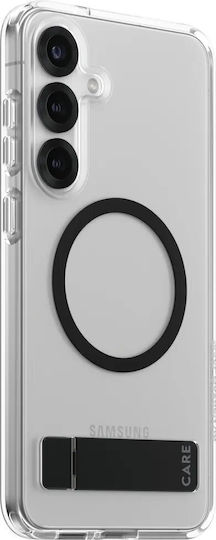Care By Panzerglass Feature Case Transparent W Black Kickstand & Qi Compatible Samsung Galaxy S 25 Plus