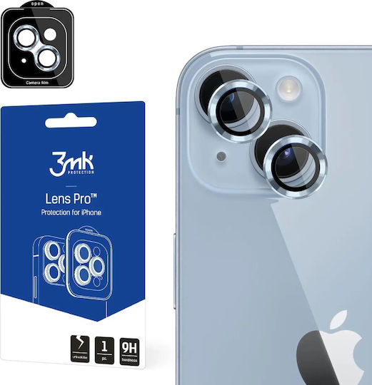 3MK Kameraschutz Gehärtetes Glas Blue für das iPhone 14 / 14 Plus
