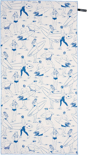 Kentia Versus Resort Πετσέτα Microfiber Σώματος 190gr/m² Διπλής Όψεως 80x160εκ.