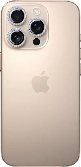 Joyroom Προστασία Κάμερας Tempered Glass Ασημί για το iPhone 16 Pro, iPhone 16 Pro Max