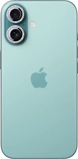 Joyroom Camera Protection Tempered Glass Silver for the iPhone 16, iPhone 16 Plus