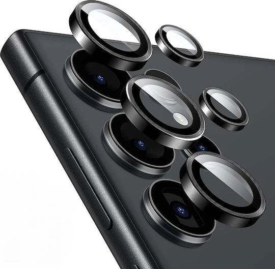 Lito Camera Protection Tempered Glass Black for the Samsung Galaxy S25 Ultra