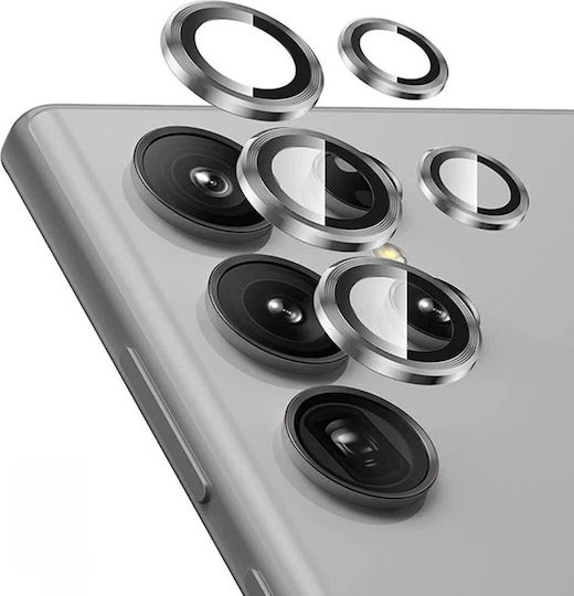 Lito Kameraschutz Gehärtetes Glas Silver für das Samsung Galaxy S25 Ultra