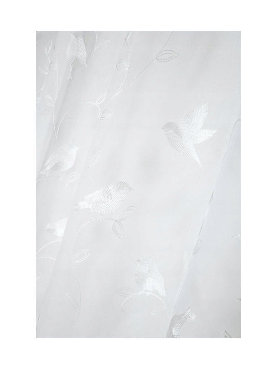 Fabryka Firan Vorhang mit Grommet Weiß 140x260cm