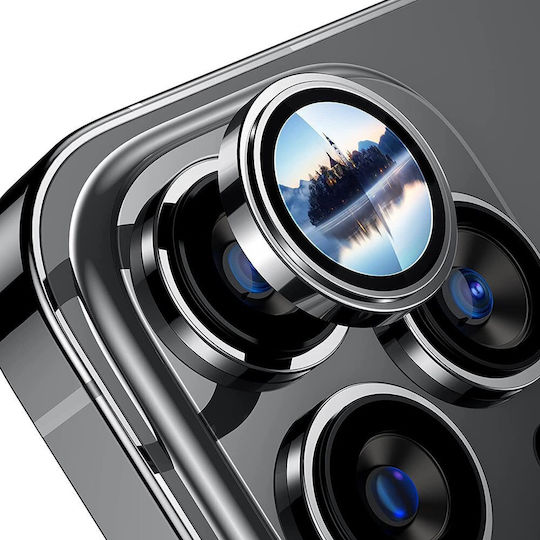 Lito Kameraschutz Gehärtetes Glas Silver für das iPhone 14 Pro, iPhone 14 Pro Max