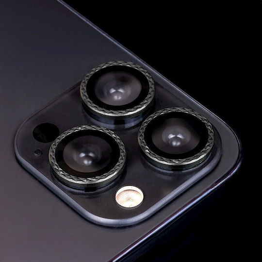 Camera Protection Tempered Glass Black for the Iphone 12 Pro