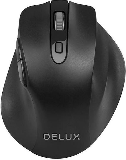 Delux M517 Ασύρματο Ποντίκι Μαύρο