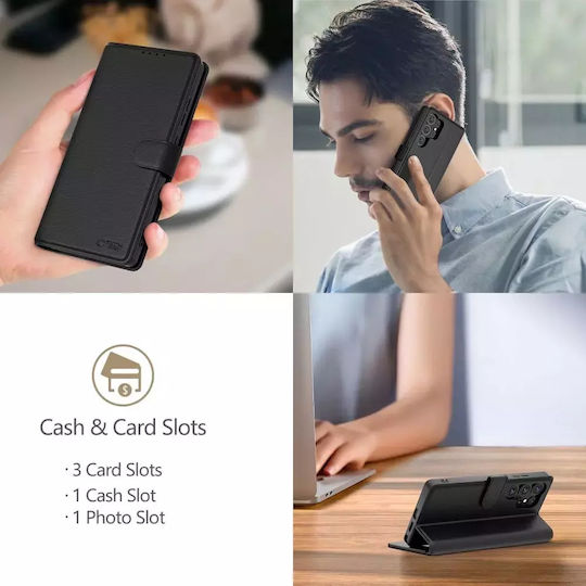 Tech-Protect Wallet Δερματίνης Μαγνητικό Μαύρο (Poco X7 Pro)