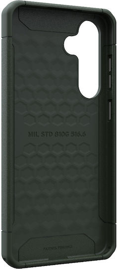 UAG Scout Umschlag Rückseite Kunststoff / Silikon mit Band Grün (Galaxy S24 FE)