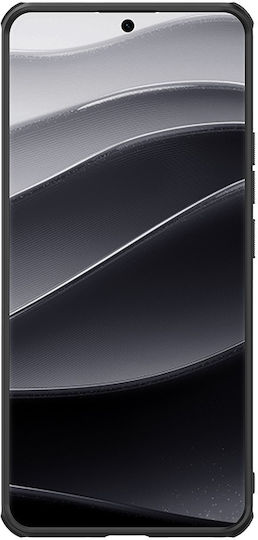 Nillkin Super Frosted Pro Magnetic Back Cover Plastic / Silicone Waterproof Black (Xiaomi 14 ProRealme 14 ProHonor X7)