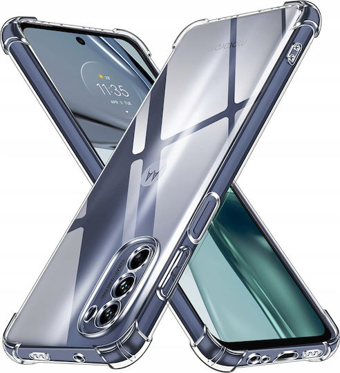 Techsuit Shockproof Clear Back Cover Σιλικόνης Διάφανο (Moto G62 5G)
