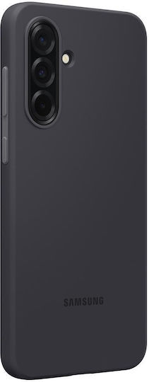 Samsung Задна корица Силикон Черен (Galaxy A36)