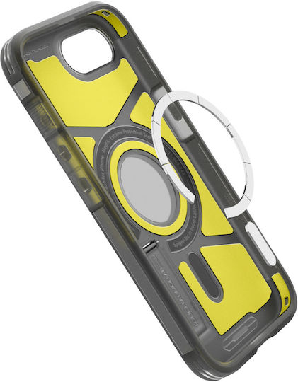 Spigen Tough Armor AI (MagFit) Back Cover Silicone / Plastic 2mm Frost Black (iPhone 17e / 16e)