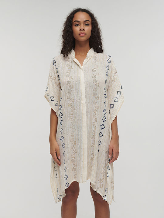 Ble Resort Collection Women's Caftan Beachwear Multicolour