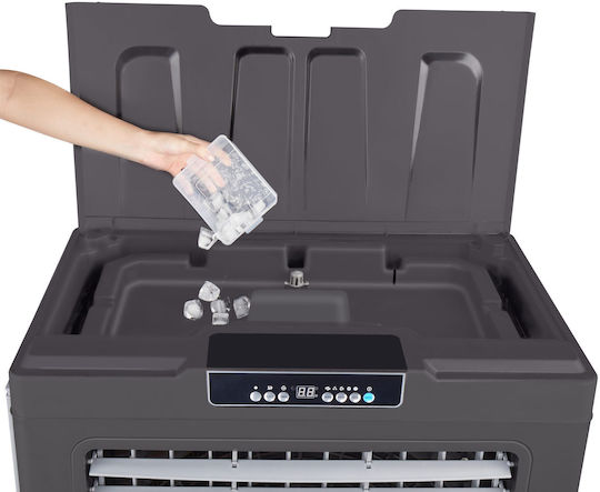 Human HU-2012 Επαγγελματικό Air Cooler 750W Διαμέτρου 141cm με Τηλεχειριστήριο