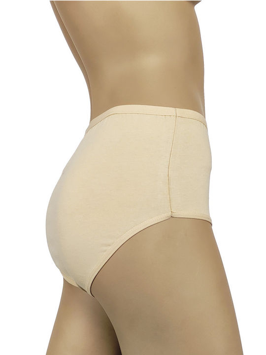 High Waist Women's Slip MultiPack ONUREL BEIGE