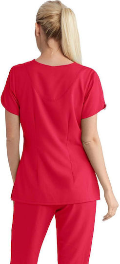 Grey's Anatomy Women's Red Medical Blouse