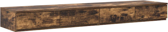 vidaXL Sertar De Pat Din Lemn Pat Maro 160x36.5x16.5cm