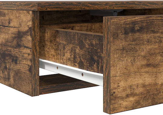 vidaXL Sertar De Pat Din Lemn Pat Maro 160x36.5x16.5cm