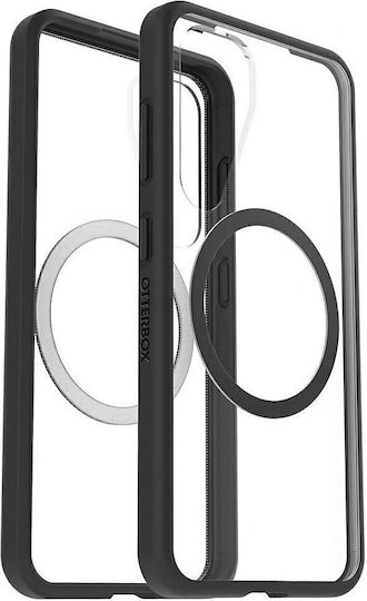 Samsung OtterBox React Magnet Back Cover Plastic Black Crystal (Galaxy S25)