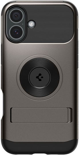 Spigen Back Cover Σιλικόνης Γκρι (iPhone 16)
