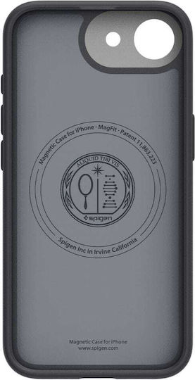 Spigen Nano Pop (MagFit) Rückseitencover Silikon 0,3mm Schwarzes (iPhone 17e / 16e)