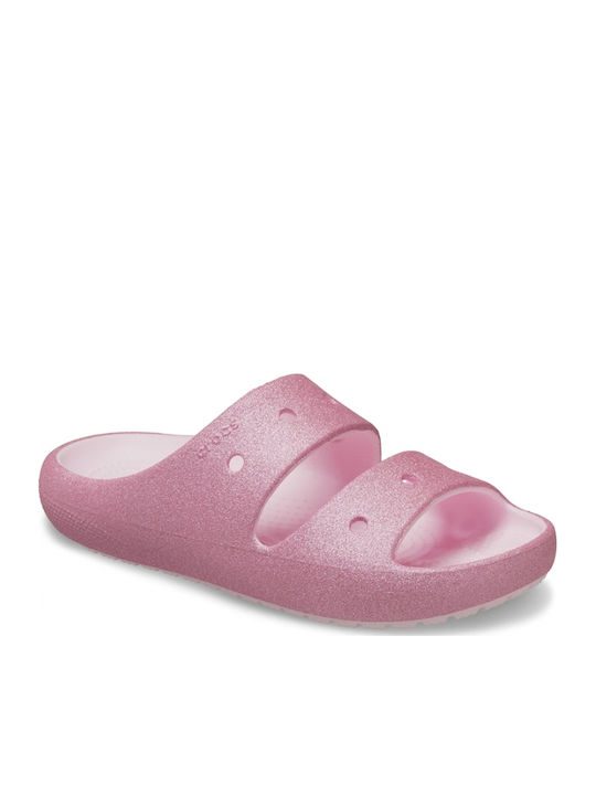 Παιδικές Σαγιονάρες Ροζ Classic Glitter Sandal V2 K