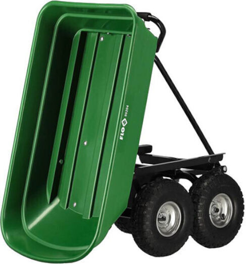 Dump Cart Garden Cart Metallic Four-wheel 55lt 87x47cm.