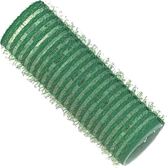 Eurostil Lockenwickler Drahtgitter-Roller 21mm in Grün Farbe 6Stück