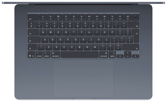 Apple MacBook Air 15.3 IPS Retina Display M4-10-Core 16GB 256GB SSD 10-Core GPU with 35W Charger Dual Port Midnight 70W GR Keyboard