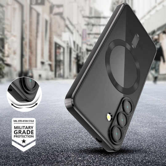 Tech-Protect Magflex Back Cover Silicone / Plastic Black (Galaxy A56)